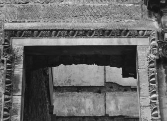South elevation - window surround
