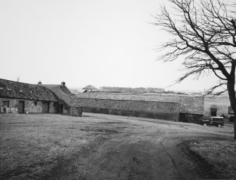 General view of main block of steading from SE