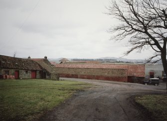General view of main block of steading from SE