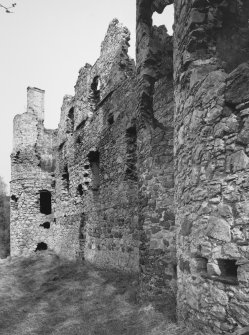 View of the West wall from the South West