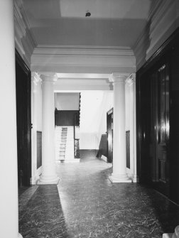 General view of entrance hall on ground floor.