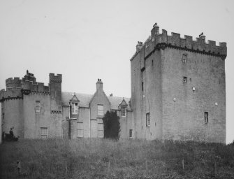 Cairnbulg Castle. General view from North-East.