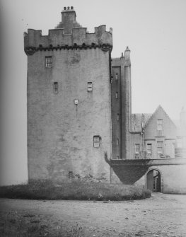 Cairnbulg Castle. View from West.