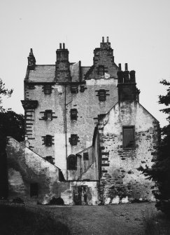 Craigston Castle. General view from S-S-W.