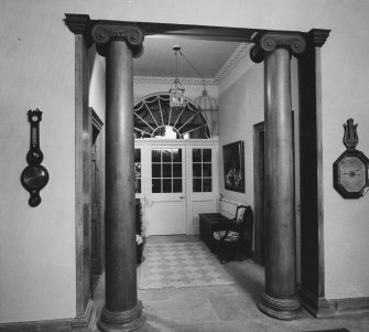 Interior.
View of entrance lobby from East.