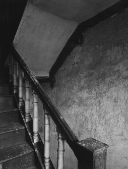 Interior.
Detail of first floor stair balustrade.