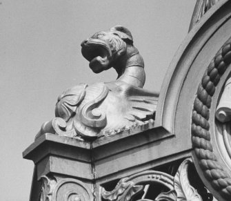 Detail of angle finial.