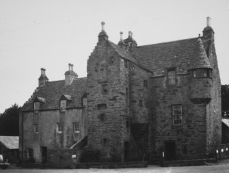 Fordyce Castle. General view from South-West.