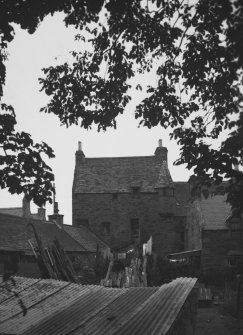 Fordyce Castle. Distant view from North-East.