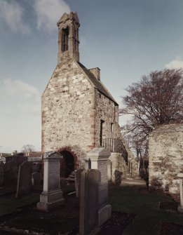General view of church tower from South-East.
