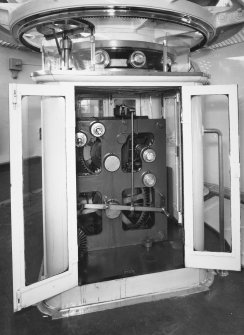 Interior, upper level.
View of lantern drive mechanism.