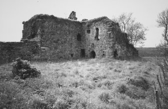 General view of tower-house from North-East.