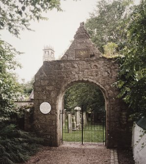View of gateway from N