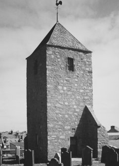 General view of West tower from South-West.