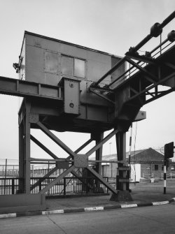 Detailed view of bridge control cabin