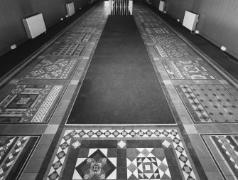 Aberdeen, 19 Belmont Street, Ground Floor, Interior.
General view of terrazzo floor from West.