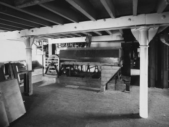 Aberdeen, Berryden Road, Millbank Mill, Corn Mill, Interior.
2nd Floor. Detail of Rice Separator. (used for sorting groats).