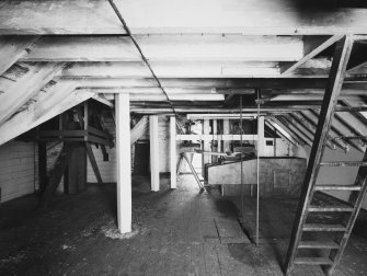 Aberdeen, Berryden Road, Millbank Mill, Corn Mill, Interior.
4th Floor. General view of grain dresser from East.