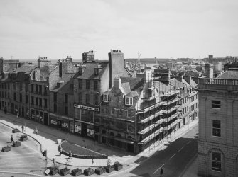 Aberdeen, Castle Street, General.
Elevated general view from Municipal Buildings, Tolbooth Tower.