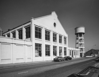 Aberdeen, Berryden Road, Northern Co-op Dairy.
General view from North-West, showing water tower.