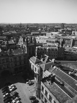 Aberdeen, Broad Street, Marischal College.
General view from main tower, from W-S-W.