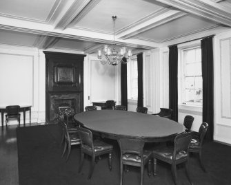 Aberdeen, 5 Castle Street, Clydesdale Bank.
Second Floor. General view of Boardroom from North-West.