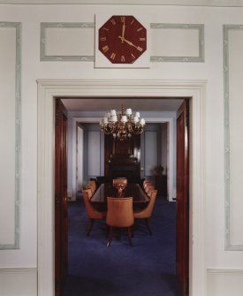 Aberdeen, 5 Castle Street, Clydesdale Bank.
Second Floor. General view of dining room from Boardroom, to East.