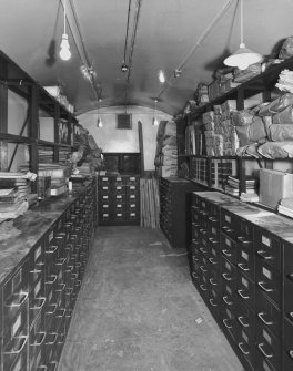 Aberdeen, 5 Castle Street, Clydesdale Bank.
Basement. General view of vaulted room.