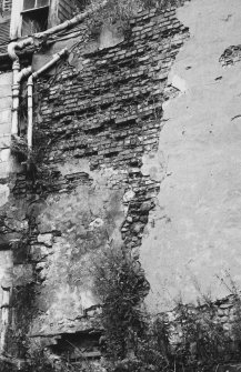 Aberdeen, 46-48 Castle Street.
Detail from South-East of specimen brickwork at rear.