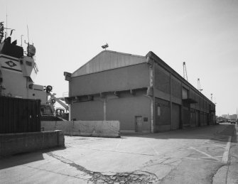 Aberdeen, Commercial Quay.
General view of transit shed no.7 from East.