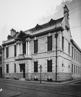 Aberdeen, 85 Crown Street, Masonic Temple.
General exterior view from South-West.
