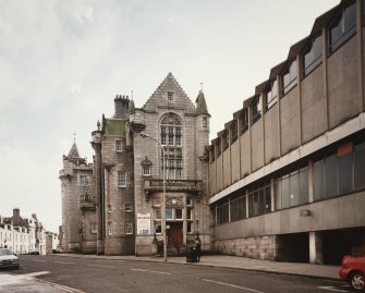 View of Crown Street front from N