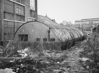 Aberdeen, George Street, East side back court.
General view of Nissen Hut from South.