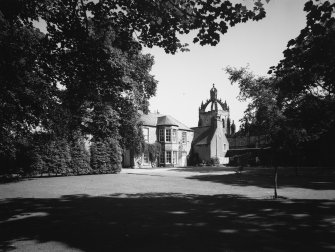 Aberdeen, King Street, Rocking Horse Nursery and King's College.
View from South-West.