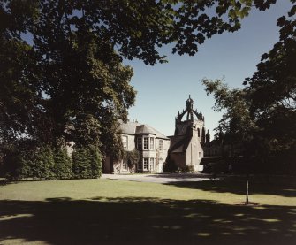 Aberdeen, King Street, Rocking Horse Nursery and King's College.
View from South-West.