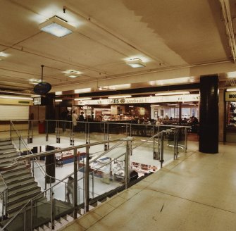 Aberdeen, Market Street, Market, interior.
View of first floor restaurant from North-East.