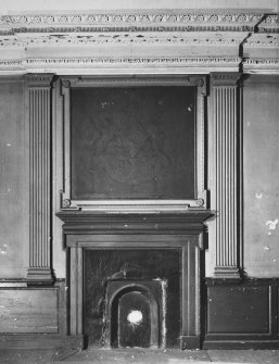 Aberdeen, 39-43 Queen Street.
General view of East chimney piece in assembly room.