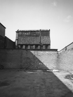 Aberdeen, Old Ford Road, Fish Works (ii).
General view from North-East of smoke house at end of lane.
