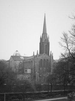 Aberdeen, East South and West U.F Churches.
General view of Churches from North-West, labelled in pencil below identifying South and West Churches.