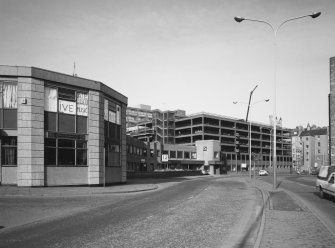 Aberdeen, Shiprow, Multistorey Car Park.
General view from South-West from Virginia Street.