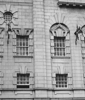 Aberdeen, Rosemount Viaduct, His Majesty's Theatre.
General view of windows on main facade.