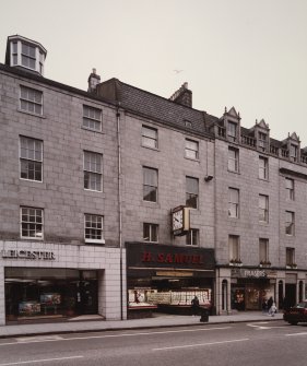 Aberdeen, 55 Union Street
General view of retail premises and tenements above from North.
