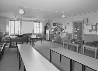 Interior. View of music room.