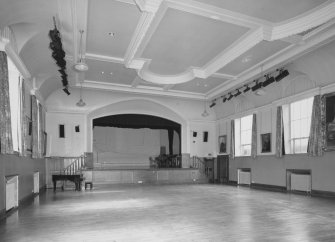 Interior. View of assembly hall.