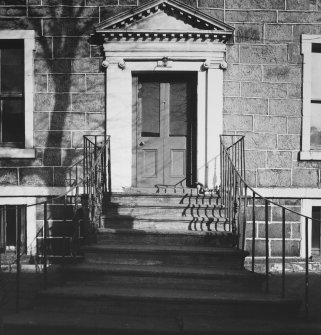 Aberdeen, Virginia Street
View of South facade entrance doorway and perron .