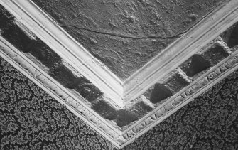 Aberdeen, Virginia Street, interior
Detail of remains of ceiling cornice in East room on first floor.