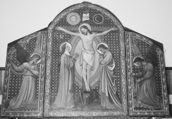 Aberdeen, Victoria Road, St Peter's Episcopal Church.
Detail of Reredos painting. (Now Situated in New Church).