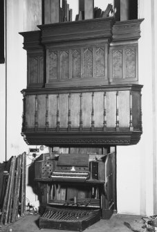 Aberdeen, Victoria Road, St Peter's Episcopal Church.
Detail of organ.