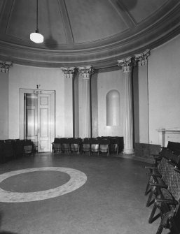 Aberdeen, Union Street, Music Hall, interior
View of round room.