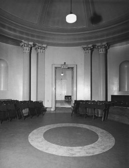 Aberdeen, Union Street, Music Hall, interior
View of round room.